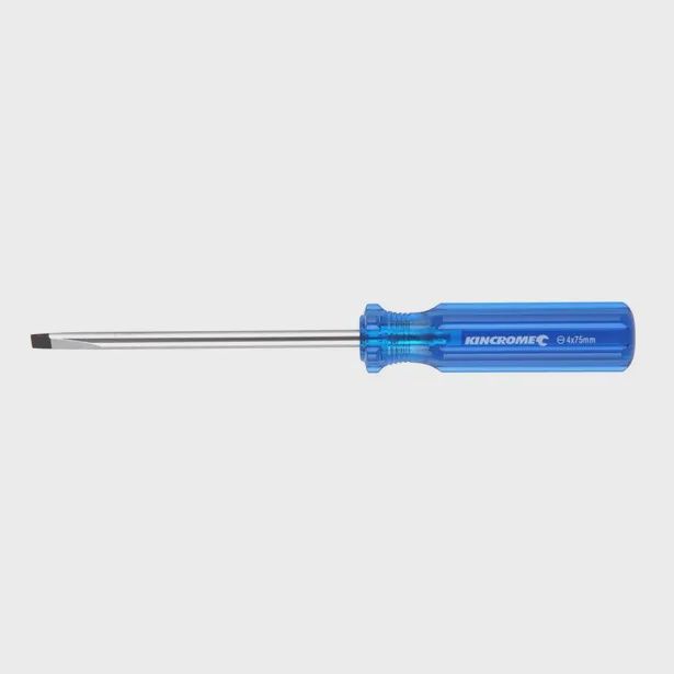 KINCROME K5171 4 x 75mm Thru-Tang Blade Screwdriver