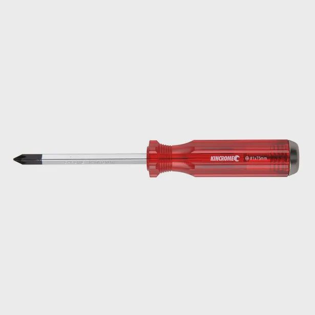 KINCROME K5179 No 1 x 75mm Thru-Tang Phillips Screwdriver