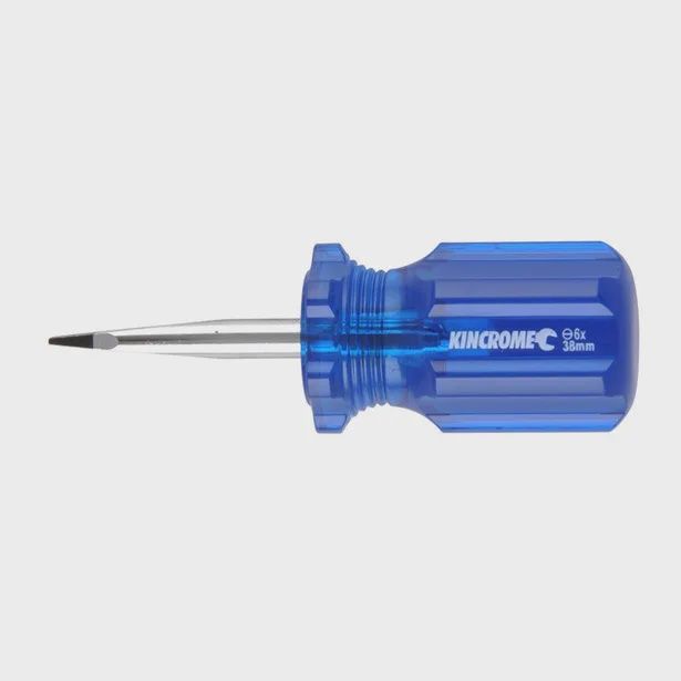 KINCROME K5172 6 x 38mm Thru-Tang Blade Screwdriver