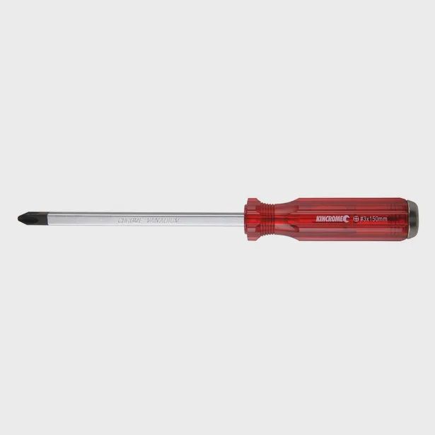 KINCROME K5181 No 3 x 150mm Thru-Tang Phillips Screwdriver