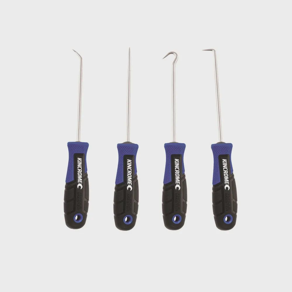 KINCROME 06058 4 Piece Mini Hook &amp; Pick Set