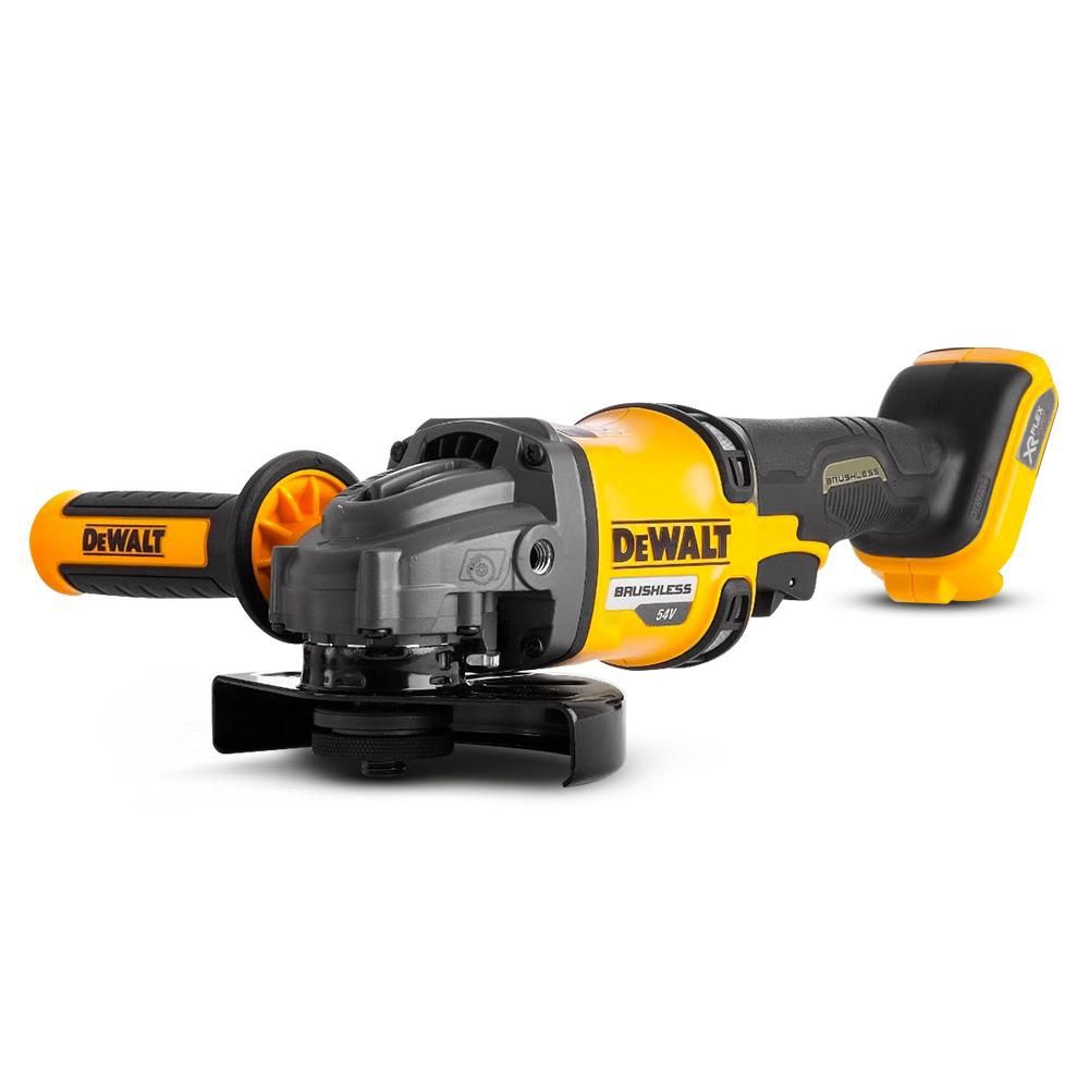 DeWalt DCG418N-XJ 54V FlexVolt XR Li-Ion Cordless Brushless 125mm (5&quot;) Angle Grinder - Skin Only