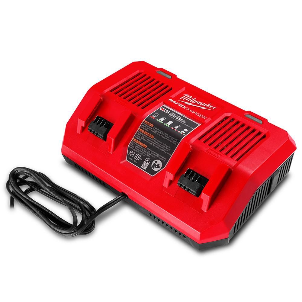 Milwaukee M18DFC 18V Li-ion Dual Bay Simultaneous Rapid Charger