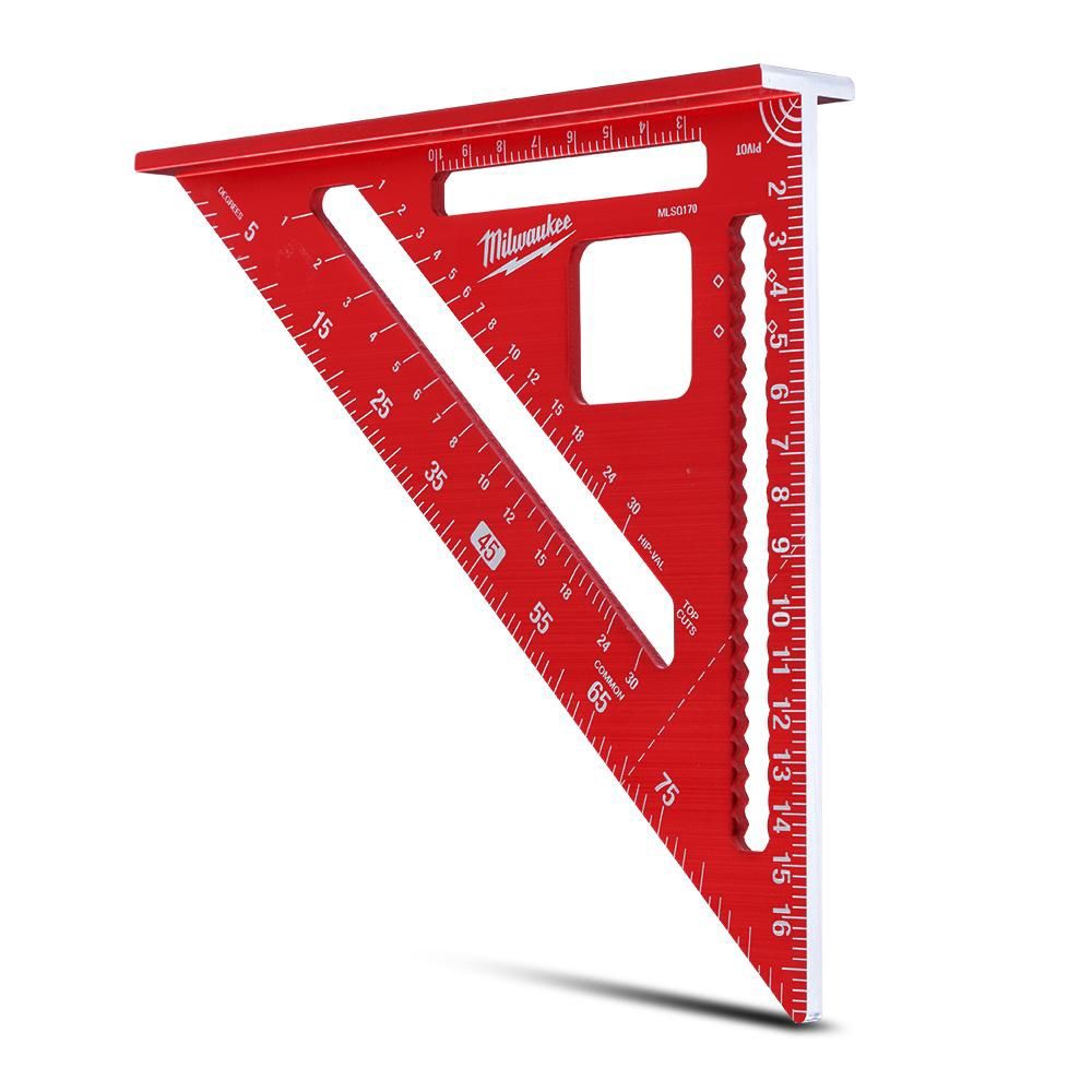 Milwaukee MLSQ170 180mm Metric Rafter Square