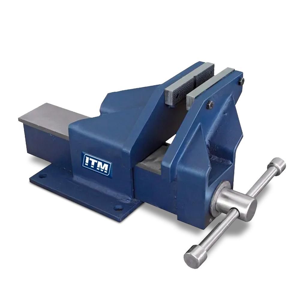 ITM TM104-100 100mm Offset Jaw Fabricated Steel Bench Vice