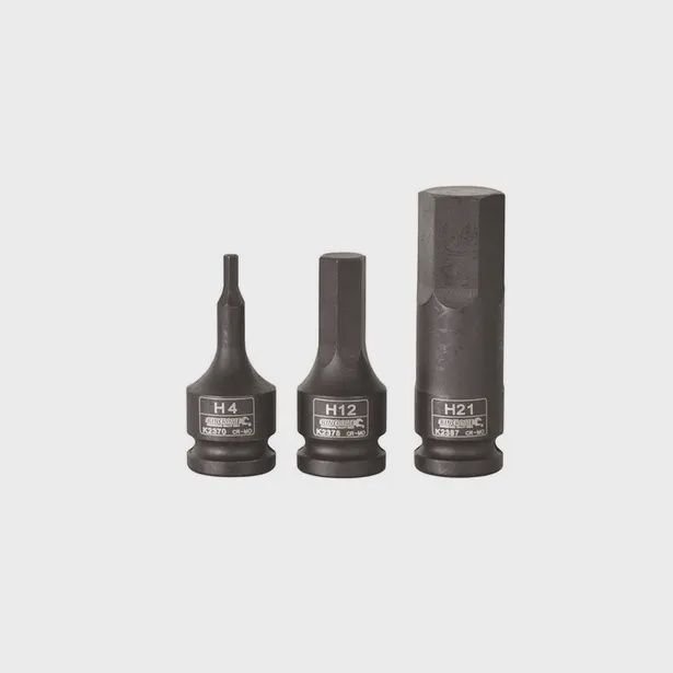 KINCROME K2376 10mm x 60mm 1/2&quot; Drive Hex Impact Socket
