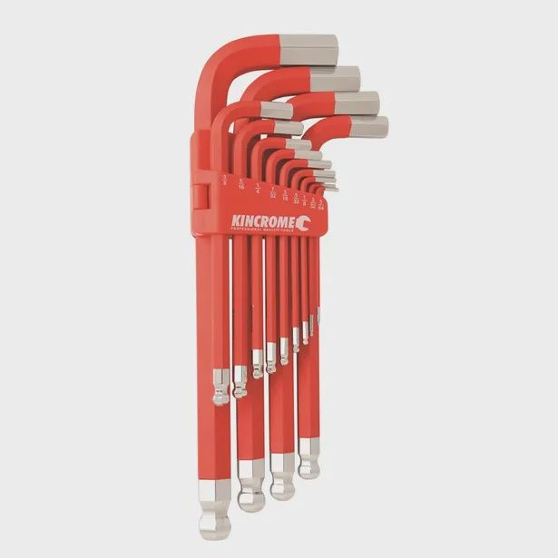 KINCROME K5093 Ball Joint Jumbo Key Wrench Set Imperial - 13 Piece