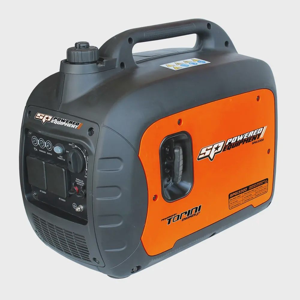 SP SPGI3300 3300W Recoil Start Petrol Inverter Generator