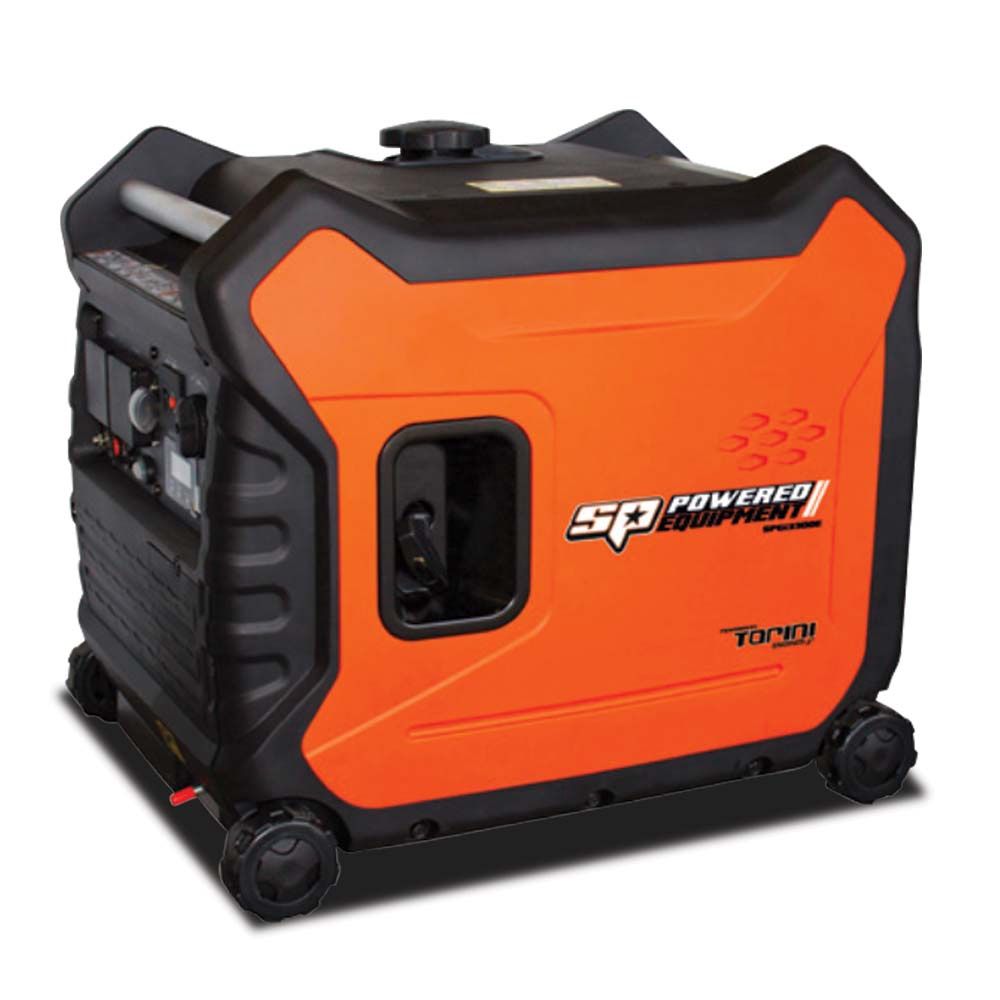 SP Tools SPGi4500E 4.5kVA 7HP Electric &amp; Pull Start Petrol Inverter Generator - Powered By Torini