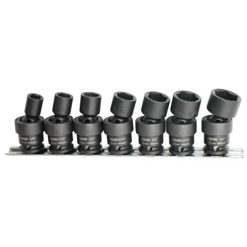 SP Tools SP20266 Swivel Impact Socket Set 3/8&quot; Drive 7 Piece AF