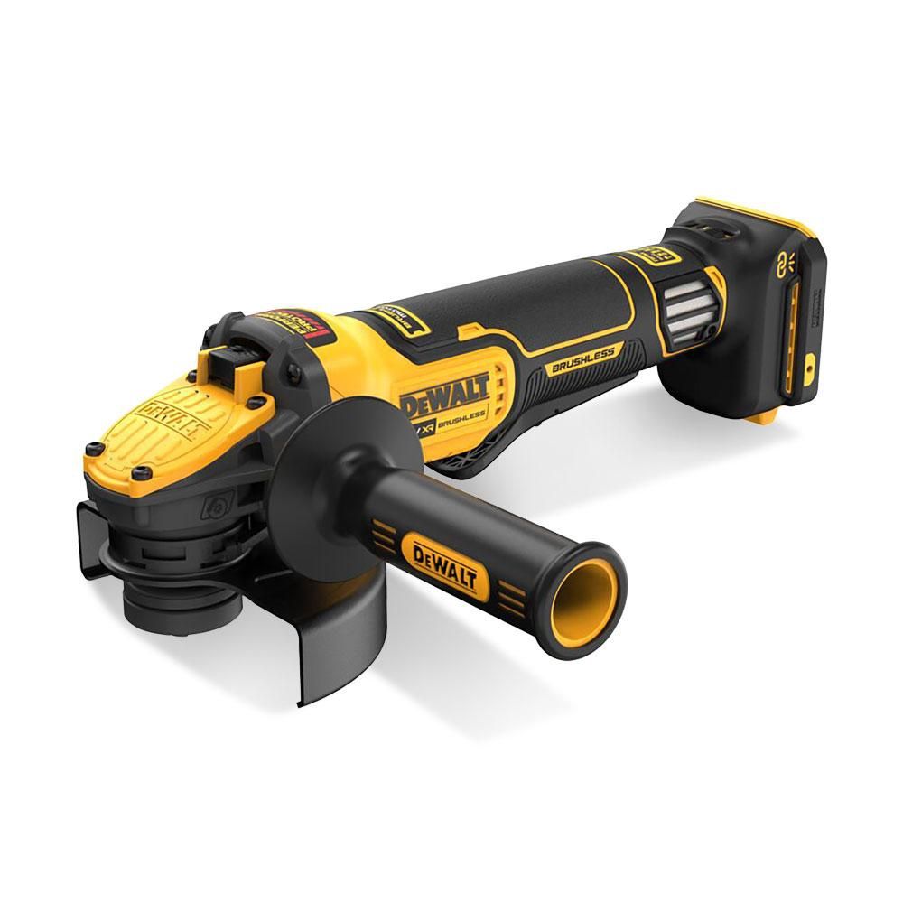 DeWalt DCG416VSN-XJ 18V XR Li-ion Cordless Brushless 125mm (5&quot;) Variable Speed Angle Grinder - Skin Only