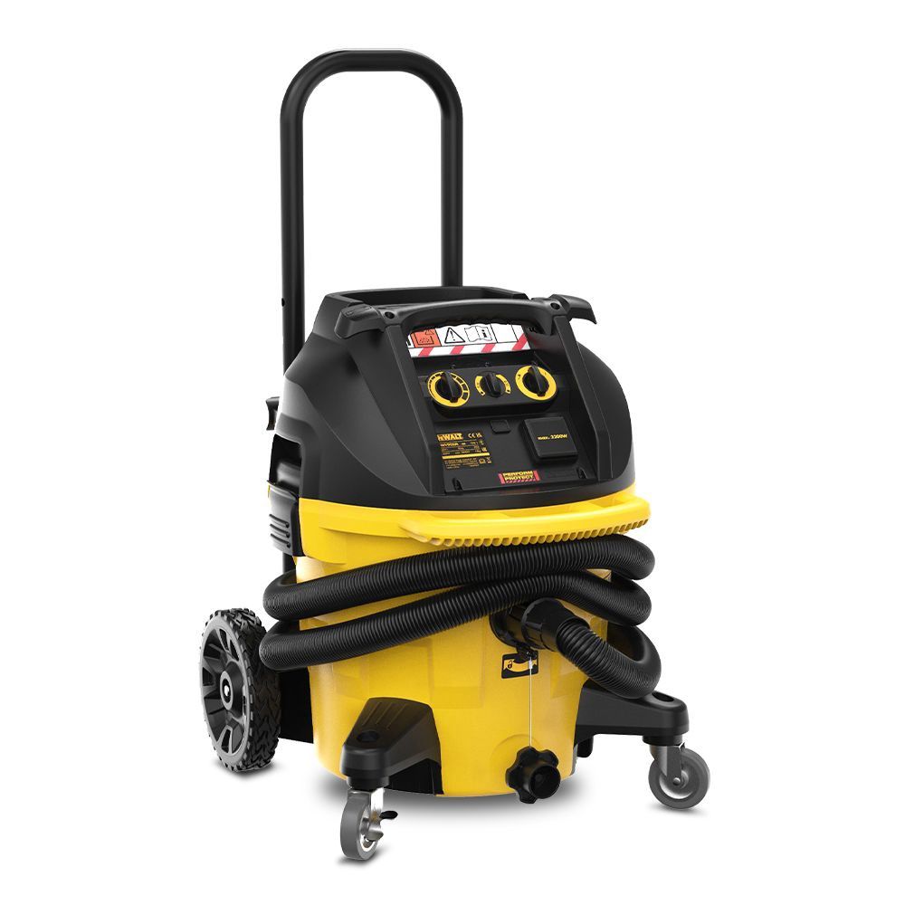 DeWalt DWV905M-XE 1400W 38L M-Class Wet &amp; Dry High Performance Dust Extractor