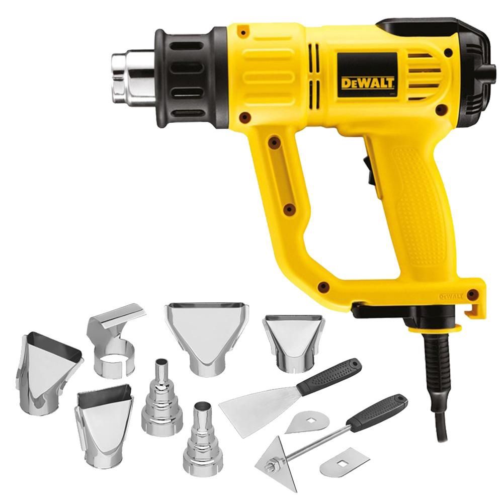 DeWalt D26414K-XE 2000W Digital LED Heatgun Combo Kit
