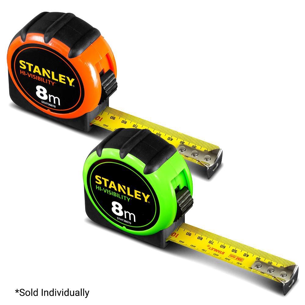 Stanley STHT-36070 8m Hi-Visibility Tape Measure