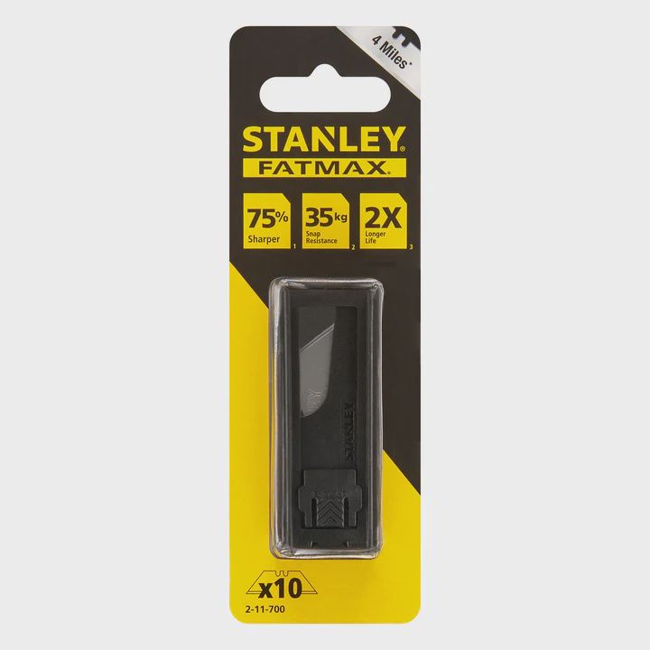 Stanley FatMax 2-11-700 Induction Utility Blade (10 Pack Dispenser)