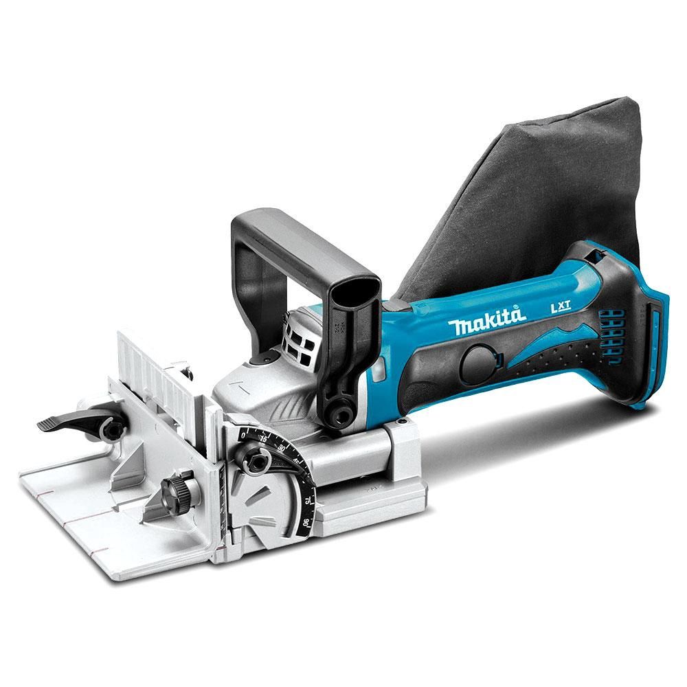 Makita DPJ180Z 18V Li-Ion Mobile Plate Biscuit Joiner - Skin Only
