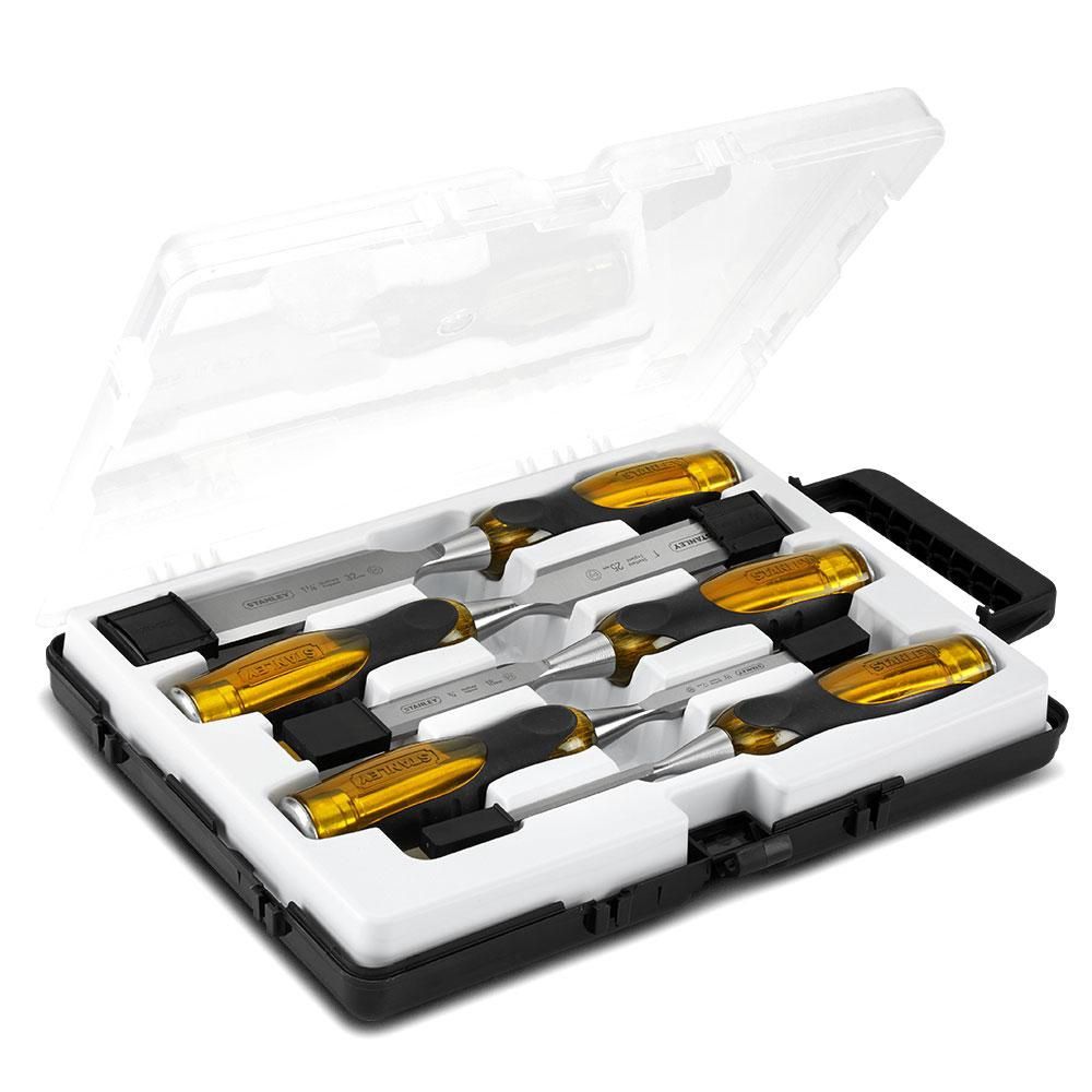 Stanley 2-16-269 5pce FatMax Thru-Tang Chisel Set