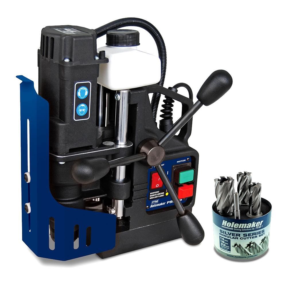 Holemaker HMPRO35K1 920W 35mm Single Phase Magnetic Base Drill - MADE IN EUROPE
