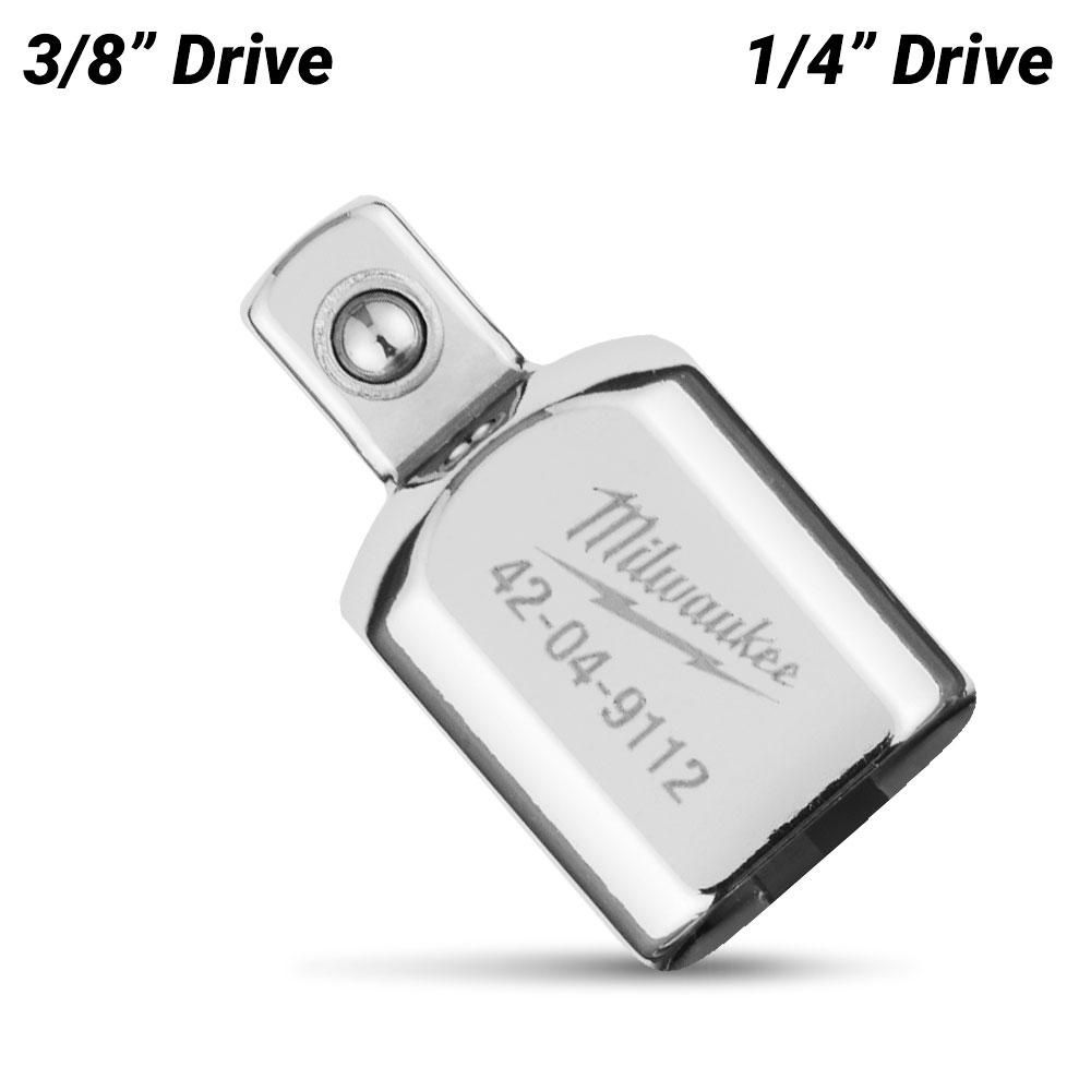 Milwaukee 42049112 3/8&quot; F Drive x 1/4&quot; M Drive Adaptor
