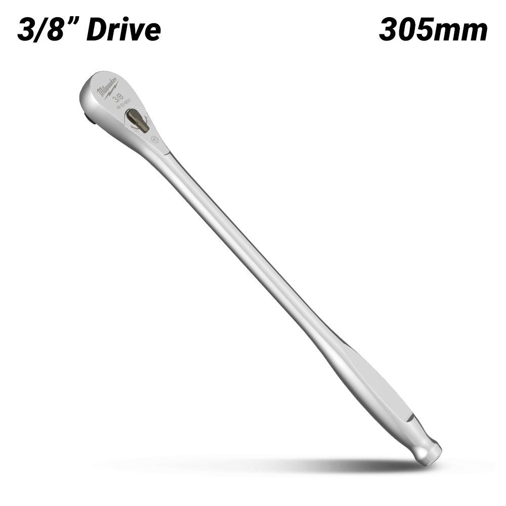 Milwaukee 48229037 305mm 3/8&quot; Drive Fixed Head Ratchet