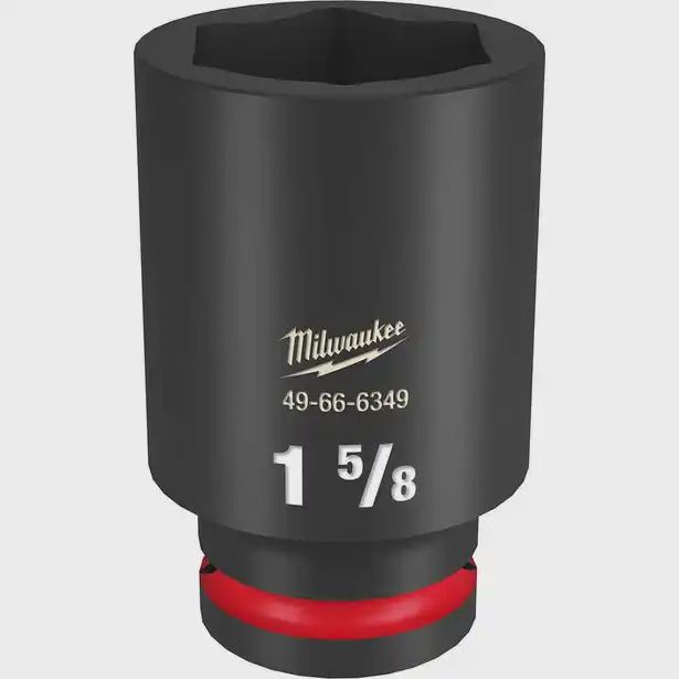 MILWAUKEE 49666349 SHOCKWAVE™ 3/4&quot; Drive 1-5/8&quot; Deep 6 Point Impact Socket