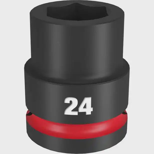 MILWAUKEE 49666362 SHOCKWAVE™ 3/4inch Drive 24mm Standard 6 Point Impact Socket