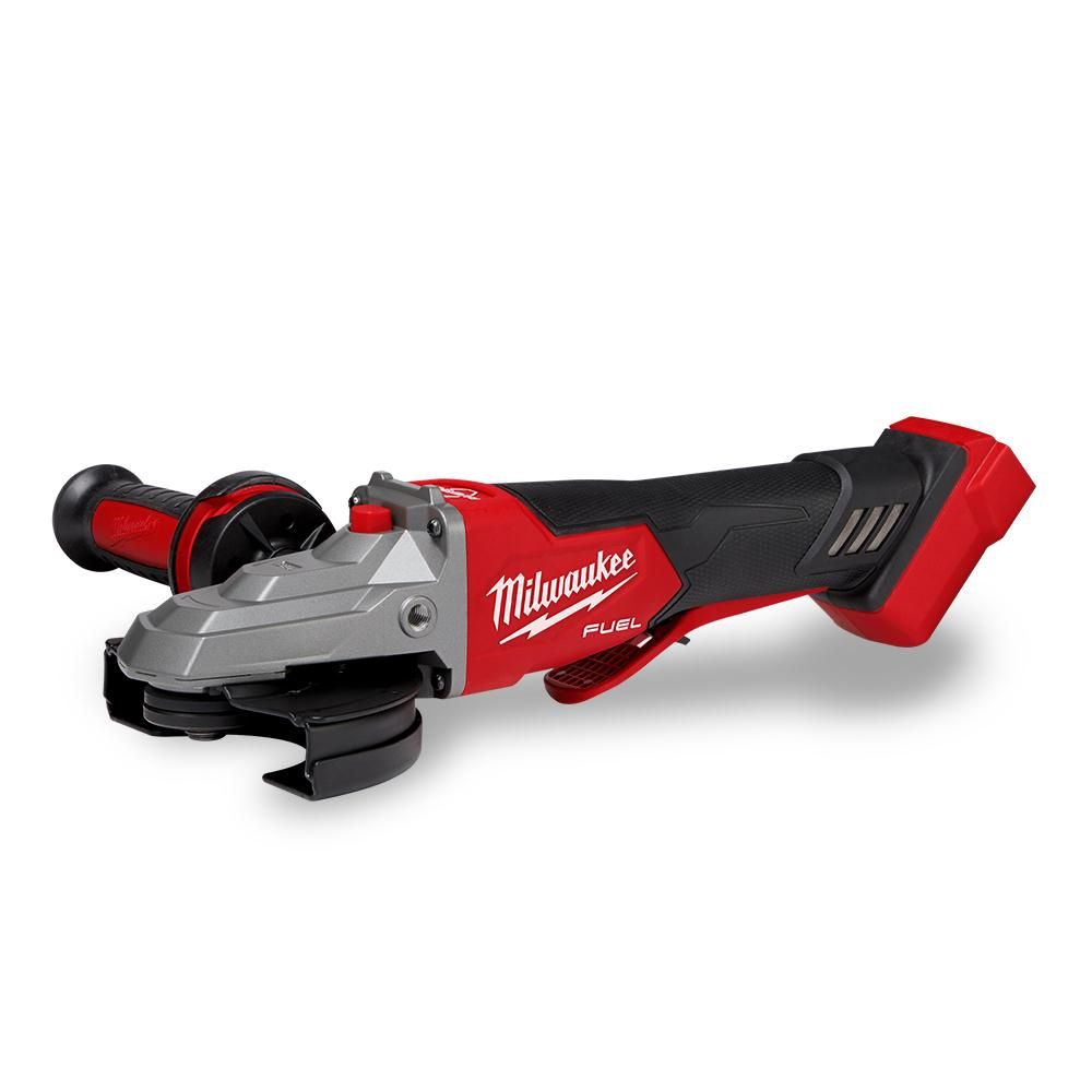 Milwaukee M18FAGF125XPDB-0 18V Li-ion Cordless Fuel 125mm (5&quot;) Flathead Angle Grinder - Skin Only