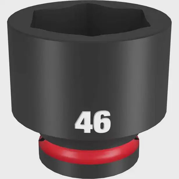 MILWAUKEE 49666384 SHOCKWAVE™ 3/4inch Drive 46mm Standard 6 Point Impact Socket