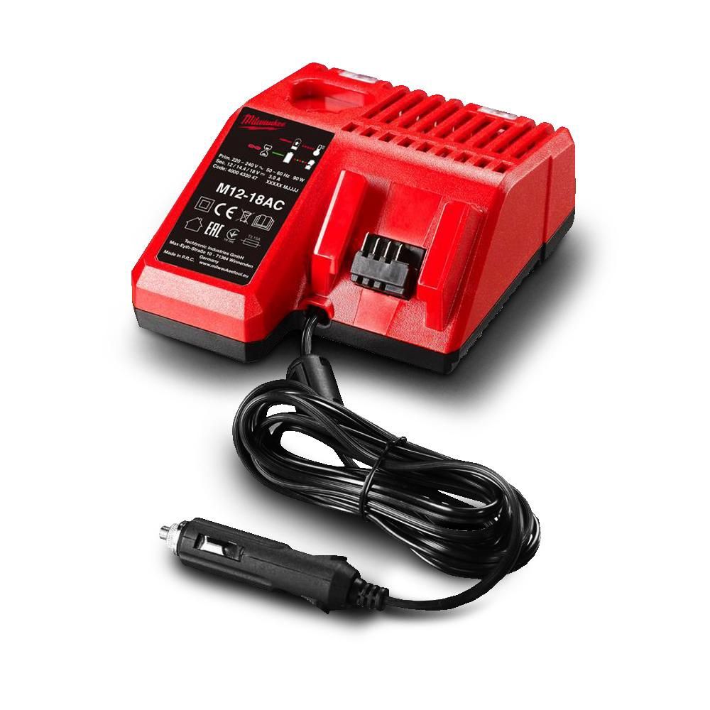 Milwaukee M12-18AC 12V - 18V Li-ion Automotive Car Battery Charger