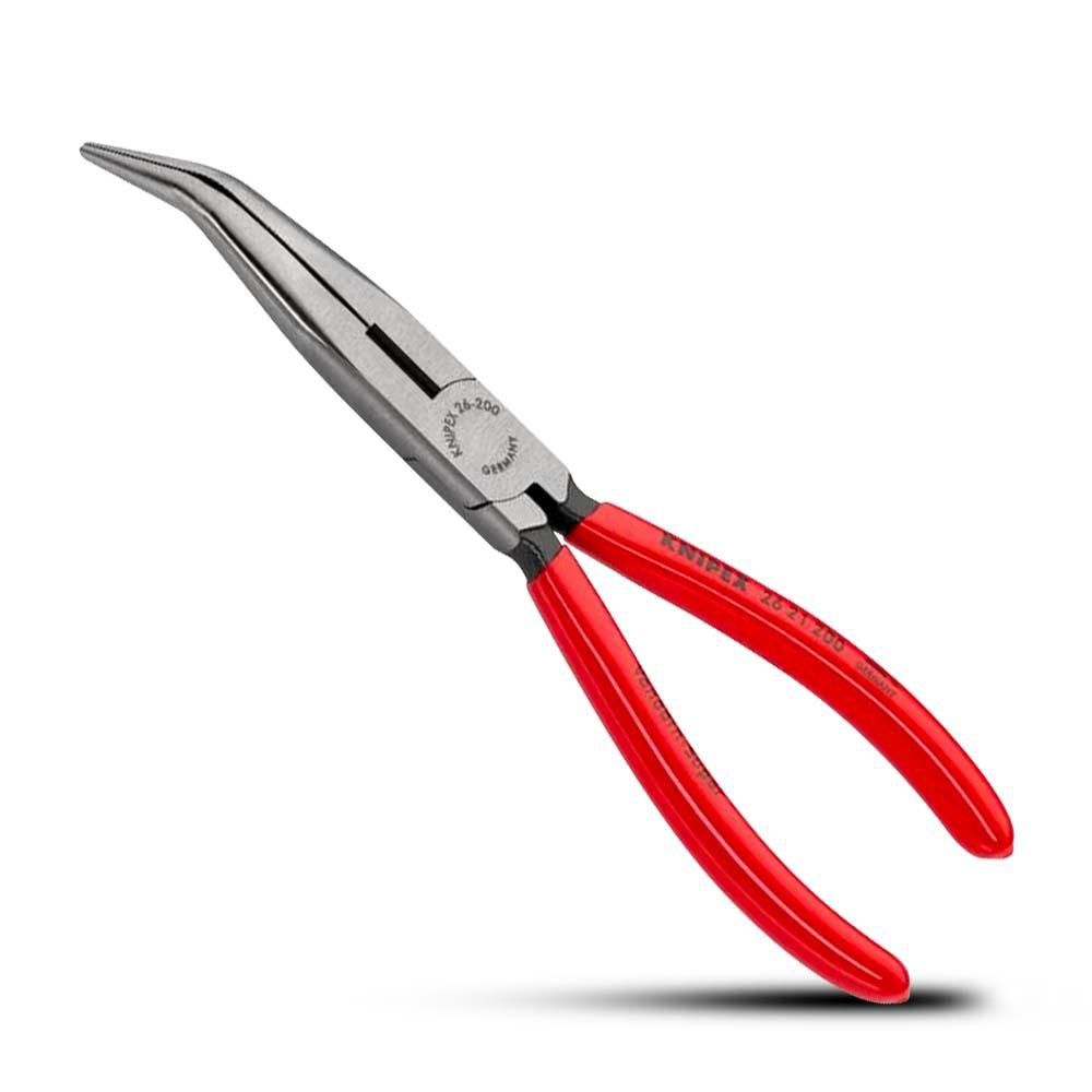 Knipex 2621200SB 200mm Long Nose Bent Side Pliers