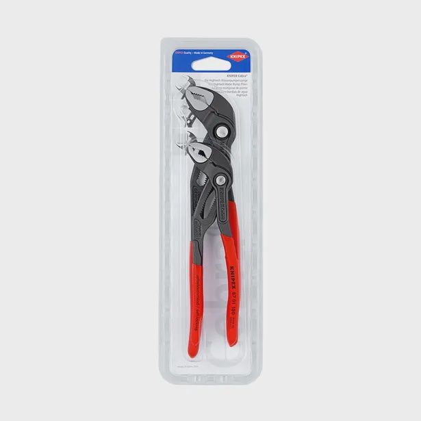 KNIPEX 003120V01 180/250mm Cobra Multigrip Plier - 2 Piece