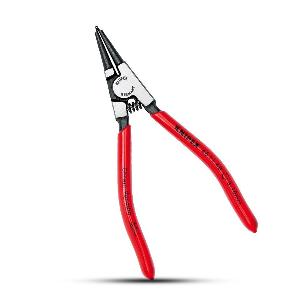Knipex 4611A1SB 140mm Straight Trip External Circlip Pliers - MADE IN GERMANY