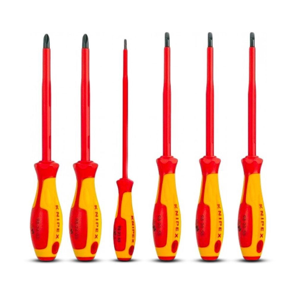 Knipex 002012V01 6pce 1000V VDE Screwdriver Set
