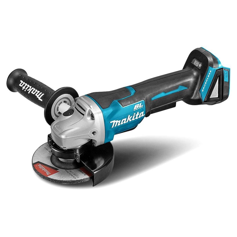 Makita DGA508Z 18V Li-ion Cordless Brushless 125mm (5&quot;) Angle Grinder - Skin Only