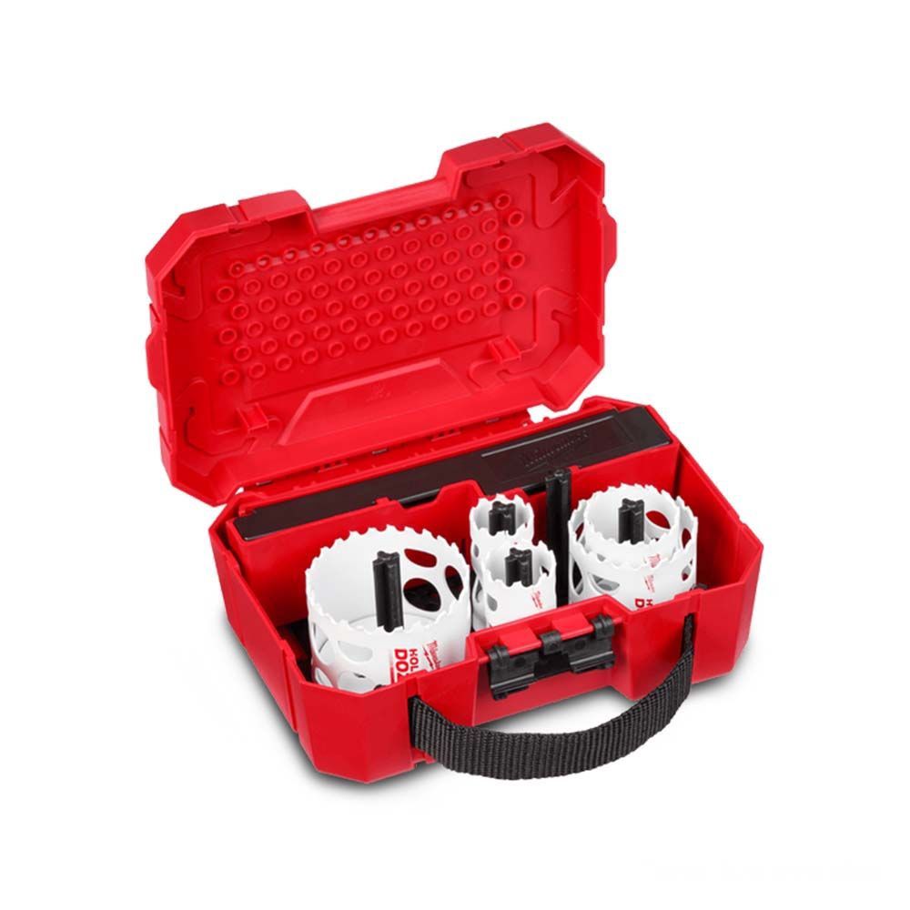Milwaukee 49224039 10 pce DOZER Hole Saw Kit