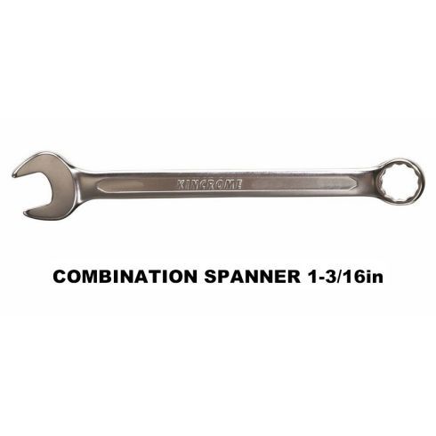 Kincrome C38C Combination Spanner 1-3/16&quot; Satin Finish