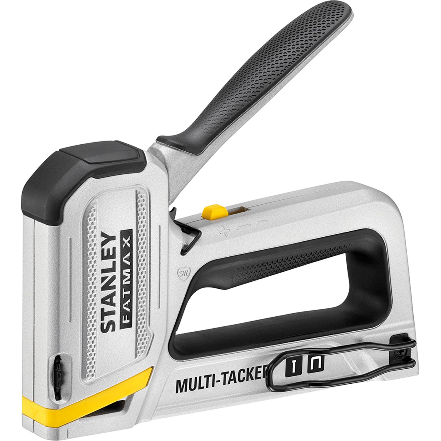 Stanley FATMAX FMHT70250-0 Heavy Duty Aluminium 2-in-1 Multi Tacker Staple Gun &amp; Brad Nailer -