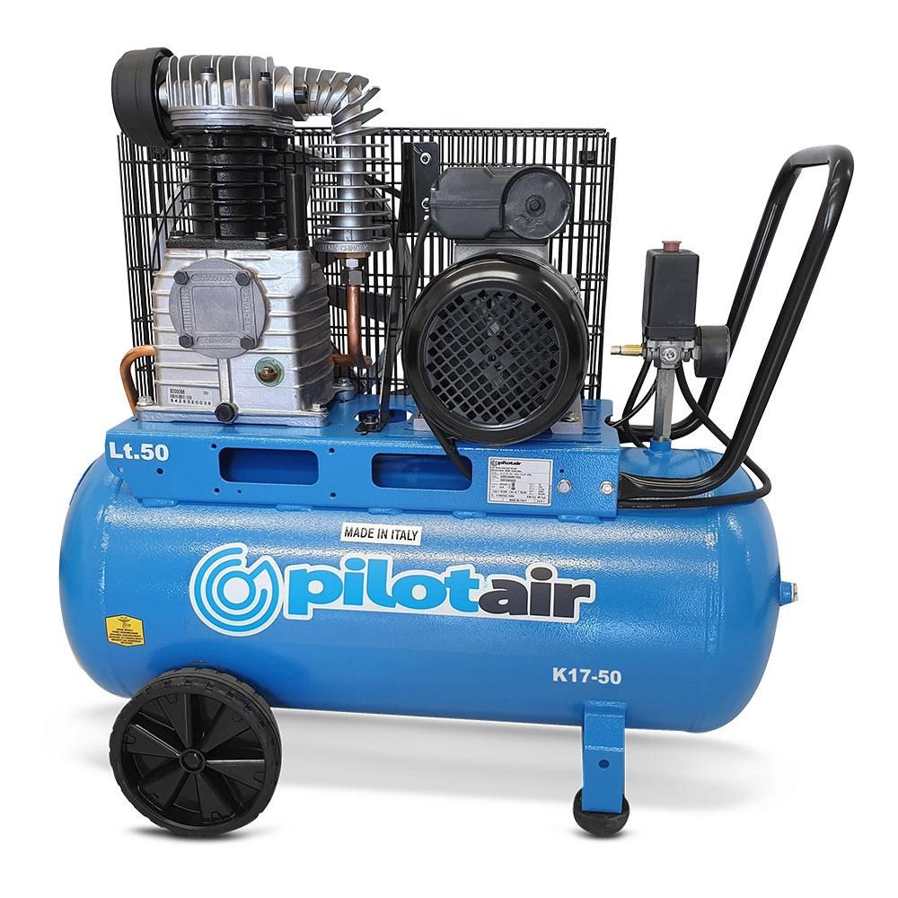 Pilot Air K17-50 2.2kW/3HP 50L Reciprocating Air Compressor
