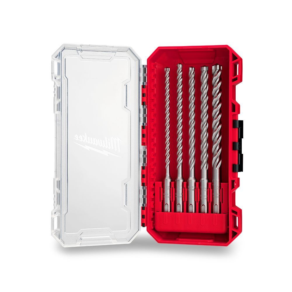 Milwaukee 49323559 5pce SDS Plus MX4 4-Cut Set - MADE IN GERMANY