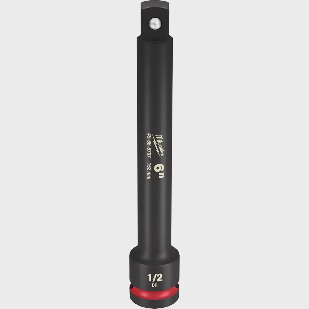 MILWAUKEE 49666707 SHOCKWAVE™ 1/2&quot; Drive 152mm (6&quot;) Impact Socket Extension