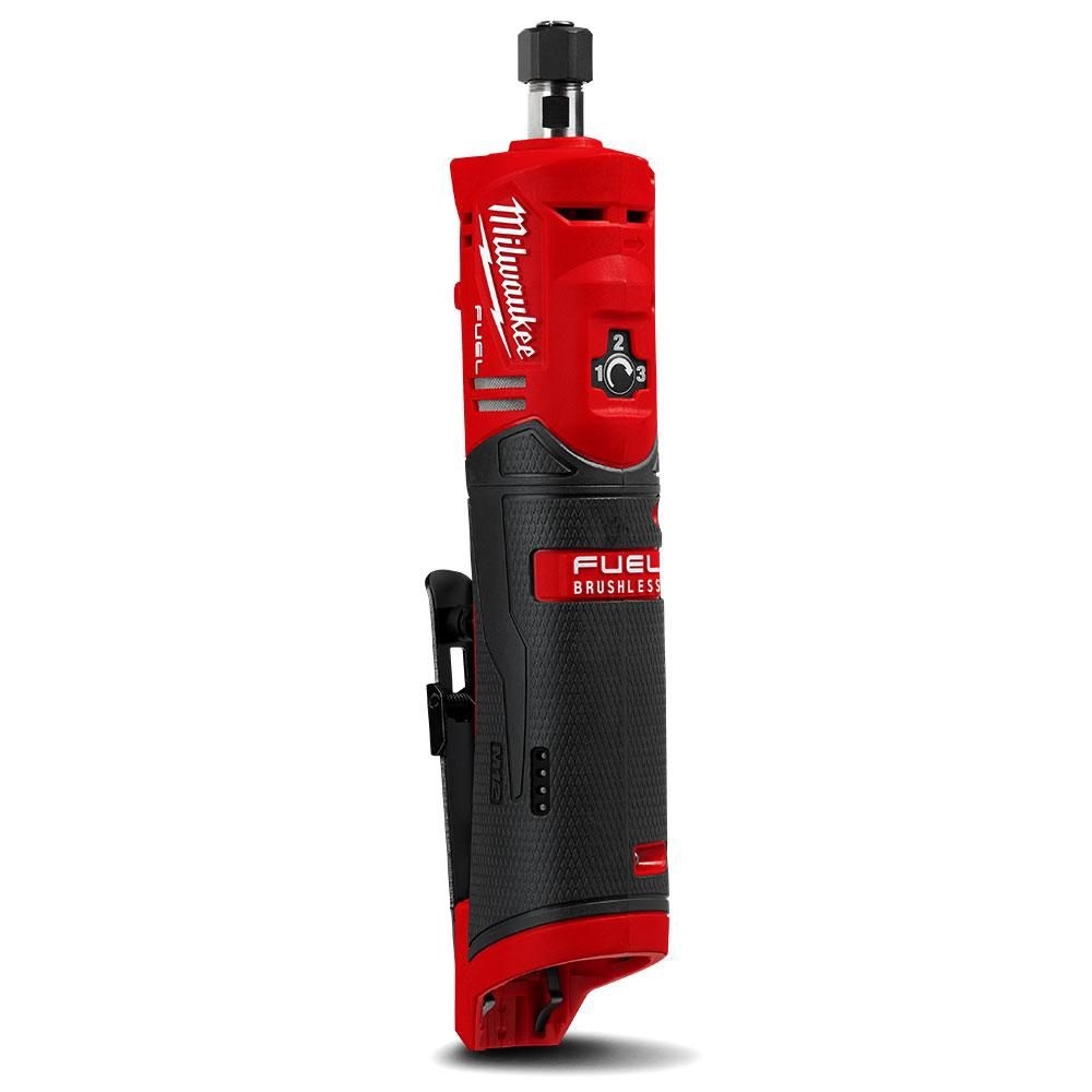 Milwaukee M12FDGS-0 12V Li-ion Cordless Fuel Straight Die Grinder - Skin Only