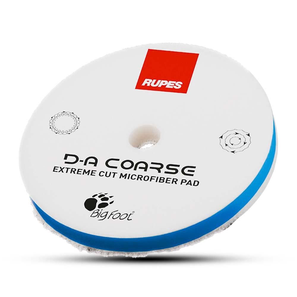 Rupes 9.MF130H 130mm (5&quot;) x 12mm D-A Coarse Microfiber Extreme Cut Polishing Pad - Blue