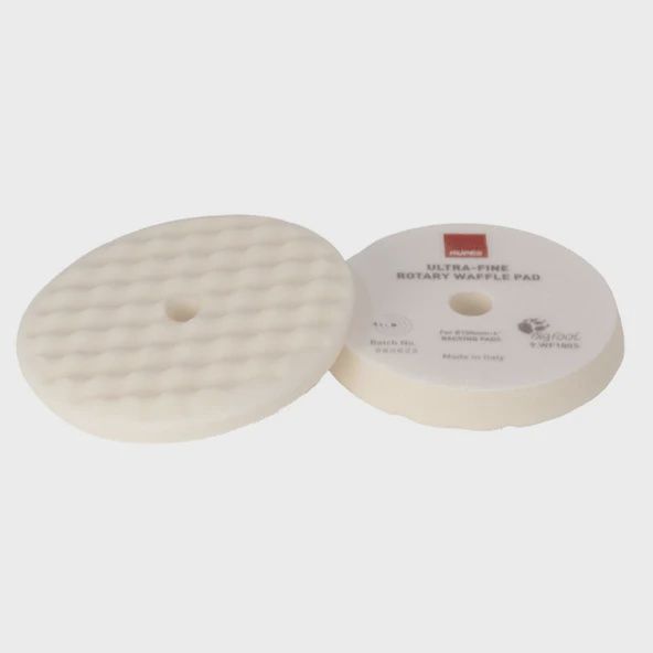 Rupes 9.WF180S 150mm-165mm Rotary Polisher Waffle Ultra-Fine Polishing Foam Pad