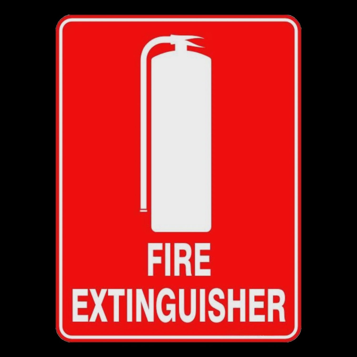 MegaFire SLEXT Location Sign, Fire Extinguisher