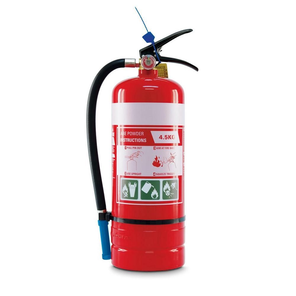 MegaFire FB45ABE 4.5kg ABE Fire Extinguisher With Wall Bracket