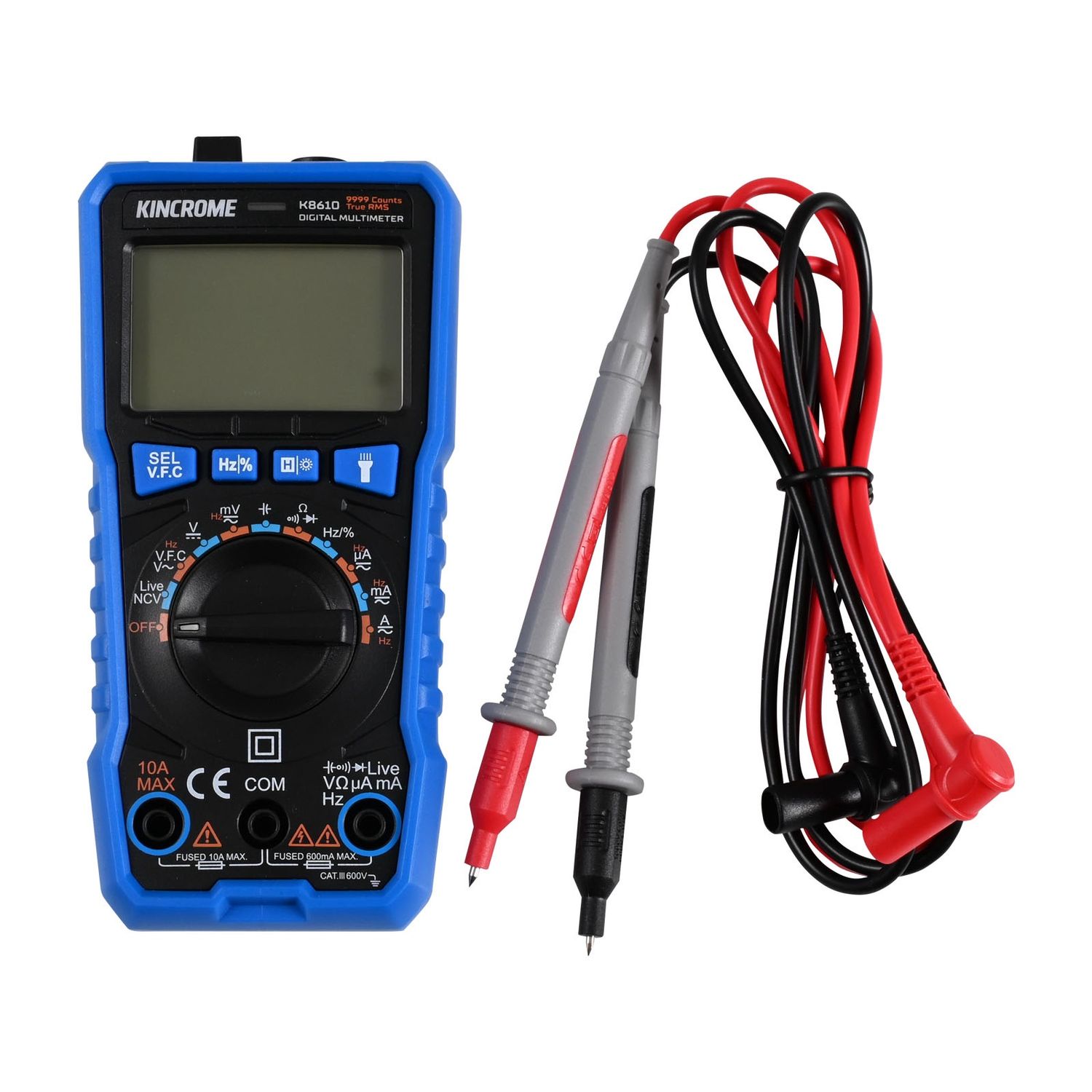 KINCROME K8610 Digital Multimeter - Auto / Manual Ranging
