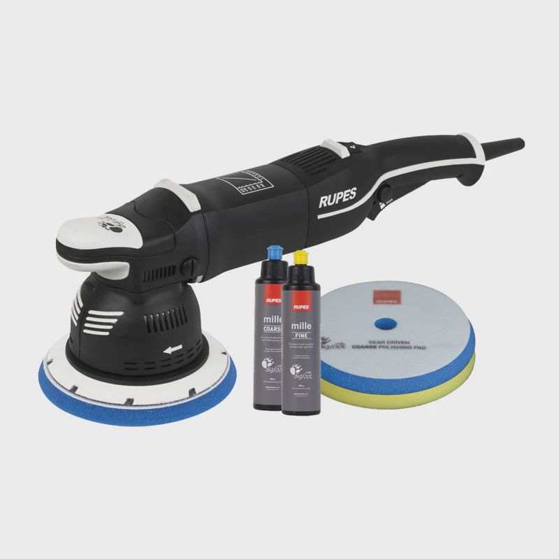 Rupes LKE900E/STN Bigfoot Mille Gear Driven Polisher Standard / Luxury Kit