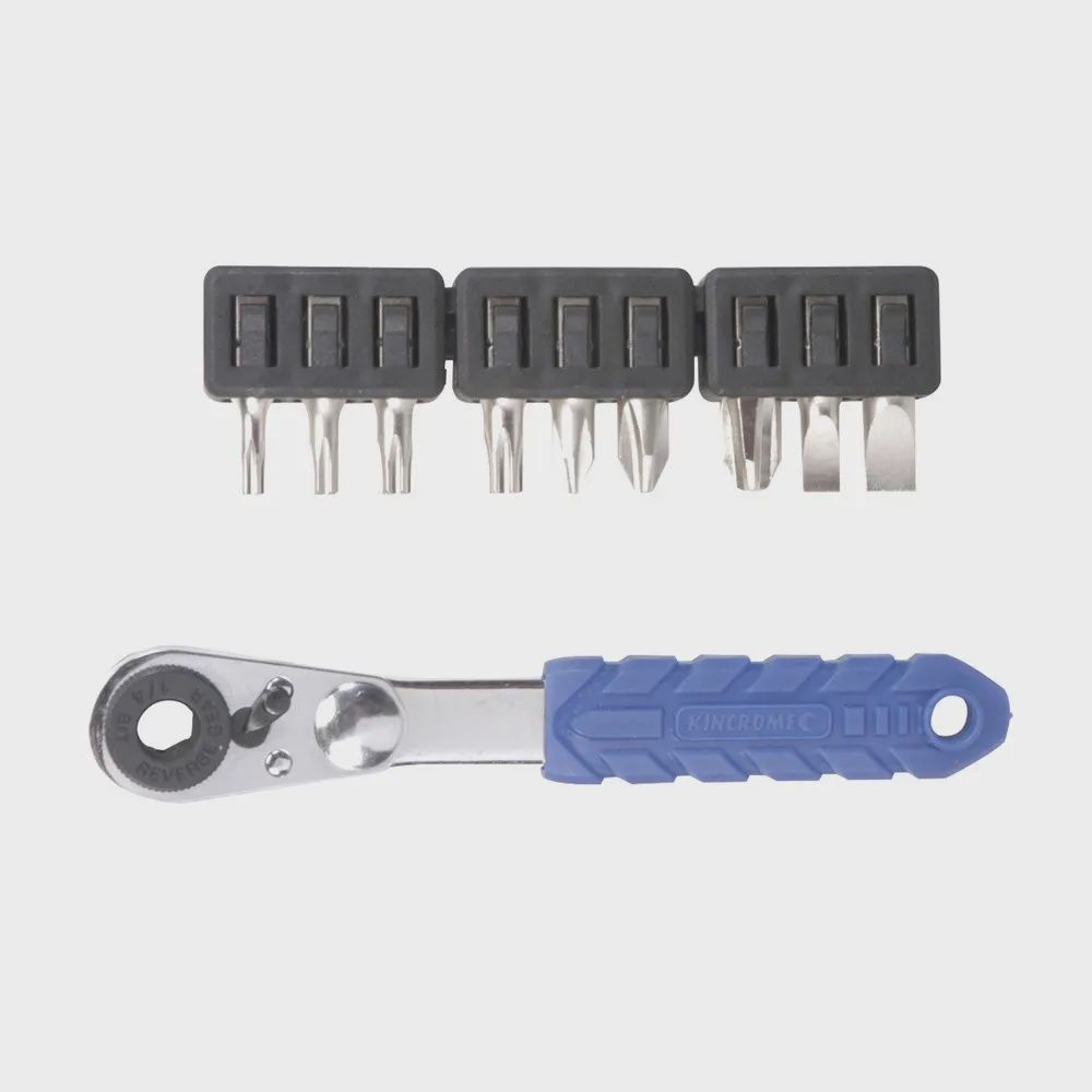 KINCROME K5014 Mini Ratchet Bit Set - 10 Piece