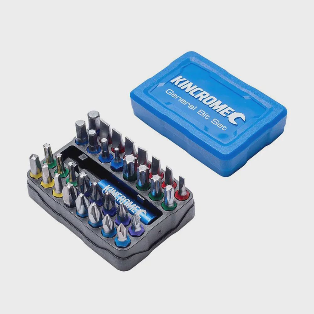 KINCROME 13649 General Bit &amp; Holder Set - 33 Piece
