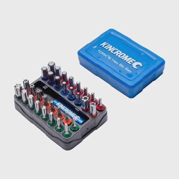 KINCROME 13651 Torx/Hex Bit &amp; Holder Set - 33 Piece